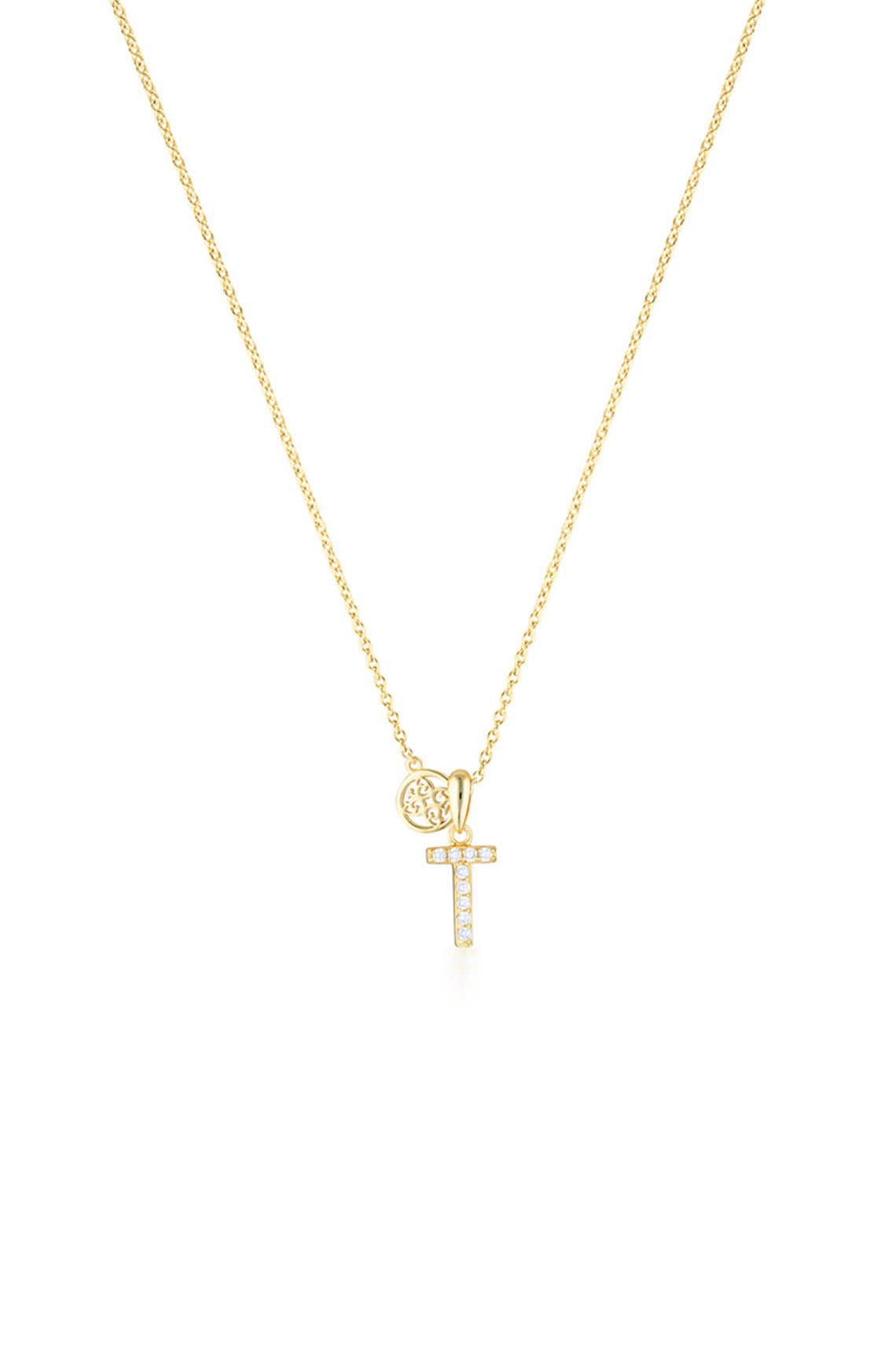 GEORGINI Luxury Letters A Initial Pendant